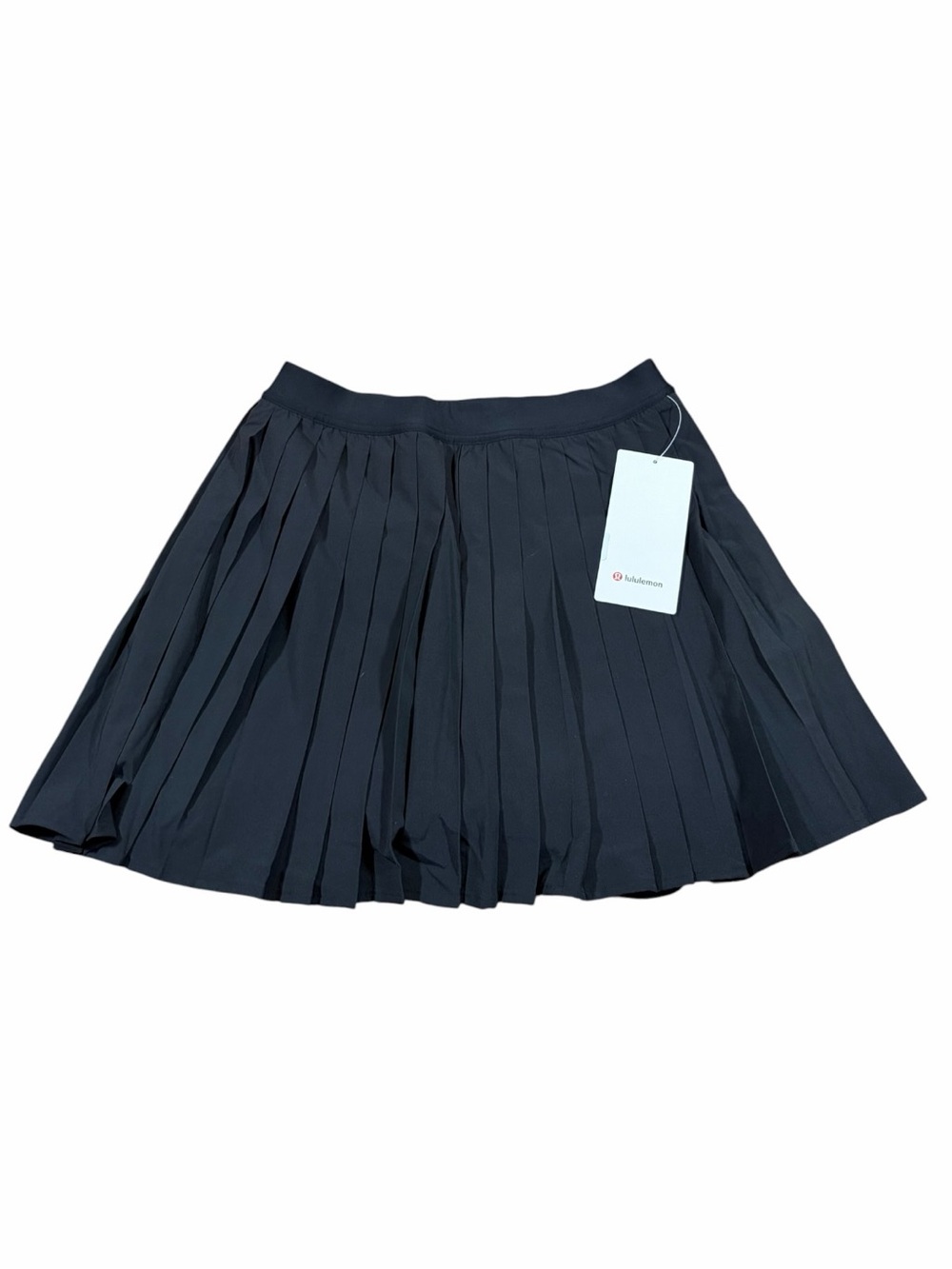 NWT Lululemon High-Rise Pleated Tennis Skirt *Long 15” (Black) Size 8